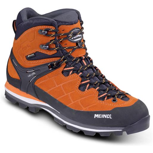 Meindl - scarpe da trekking - litepeak gtx arancione vivo per uomo - taglia 7 uk, 7,5 uk, 8 uk, 8,5 uk, 9 uk, 10 uk, 10,5 uk, 11 uk