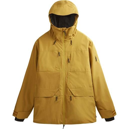 Picture Organic Clothing - giacca da sci - u55 jkt wood thrush per uomo - taglia s, m, l, xxl - giallo