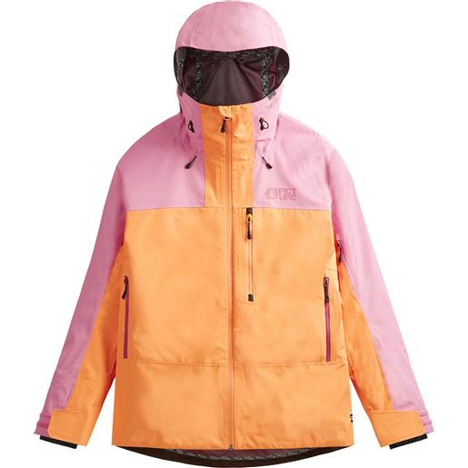 Picture Organic Clothing - giacca di protezione - sylva 3l jkt tangerine per donne in pelle - taglia xs, s - arancione