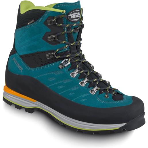 Meindl - scarpe da alpinismo - piz boval gtx blu petrolio/limone per uomo - taglia 6,5 uk, 7 uk, 7,5 uk, 8 uk, 9 uk, 10,5 uk, 11,5 uk