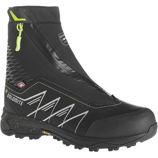 Dolomite - scarpe da trekking invernali - tamaskan 2.0 black in alluminio - taglia 9,5 uk, 10,5 uk, 11 uk - nero