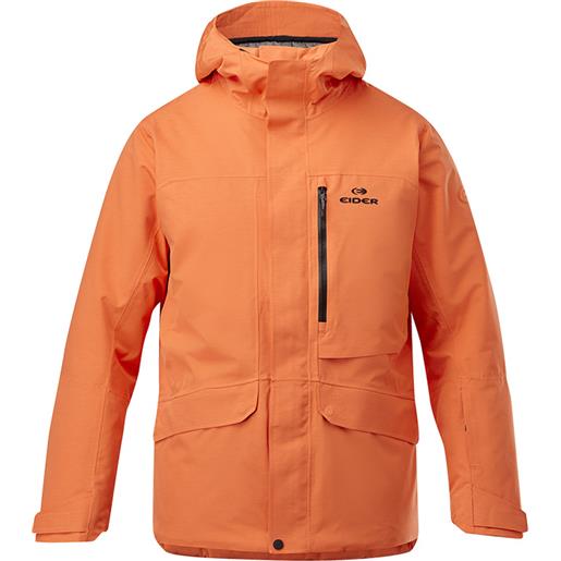 Eider - giacca isolante da sci - m loze 2l insulated jkt orange per uomo in poliestere riciclato - taglia s, m, l, xl - arancione