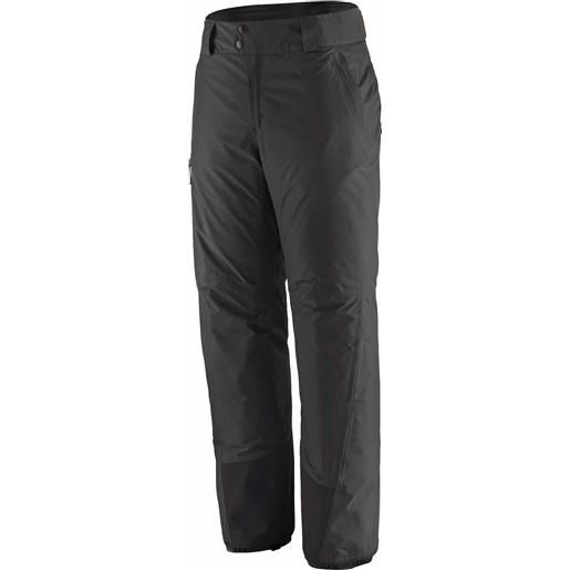 Patagonia - pantaloni da sci isolanti - m's insulated powder town pants black per uomo in poliestere riciclato - taglia m, l, xxl - nero