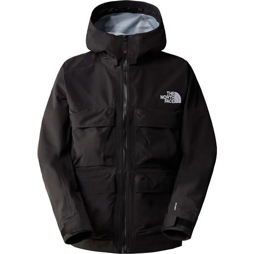 The North Face - giacca da sci - m dragline jacket tnf black per uomo in nylon - taglia s, m, l, xl - nero