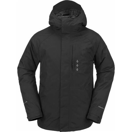 Volcom - giacca da snowboard - dua gore-tex jacket black per uomo - taglia s, l - nero