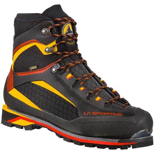 La Sportiva - scarpe da alpinismo - trango tower extreme gtx black/yellow per uomo - taglia 41.5,42,42.5,43,43.5,44,44.5,45,45.5 - nero