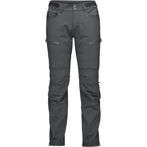 Norrona - pantaloni softshell - svalbard flex1 pants m slate grey/rooibos tea per uomo in softshell - taglia s, m, l, xl - grigio