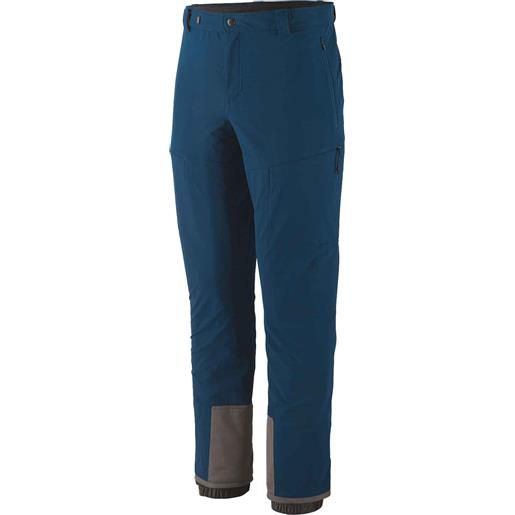 Patagonia - pantaloni da trekking - m's alpine guide pants lagom blue per uomo in nylon - taglia 30 us, 32 us, 34 us - blu navy