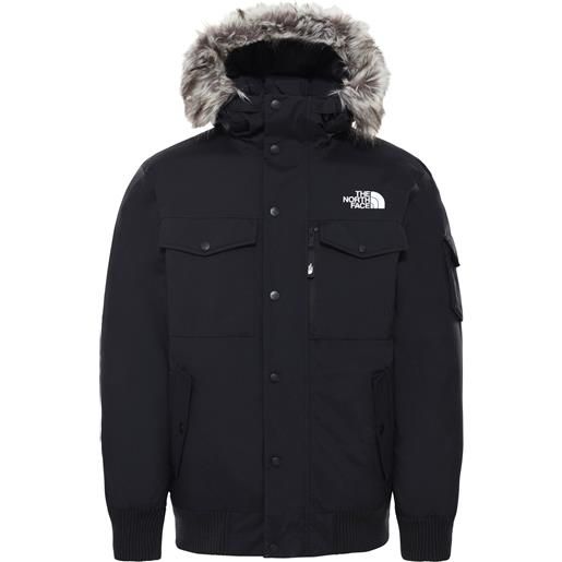 The North Face - giacca a vento impermeabile in piumino - m recycled gotham jacket tnf black per uomo in nylon - taglia s, m, l, xxl - nero
