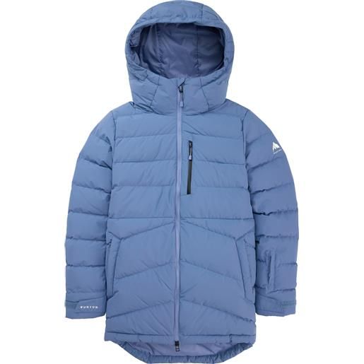 Burton - piumino naturale - w loyil down jacket slate blue per donne - taglia s, m