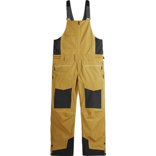 Picture Organic Clothing - salopette da sci - u66 bib pants wood thrush per uomo in pelle - taglia xs, s, m - giallo