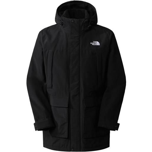 The North Face - parka lungo caldo - m katavi jacket tnf black per uomo in nylon - taglia s, m - nero