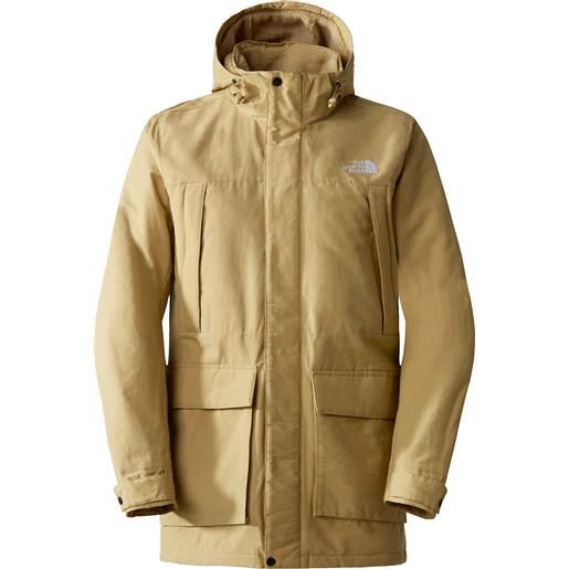 The North Face - parka lungo e caldo - m katavi jacket khaki stone per uomo in nylon - taglia s, m - kaki