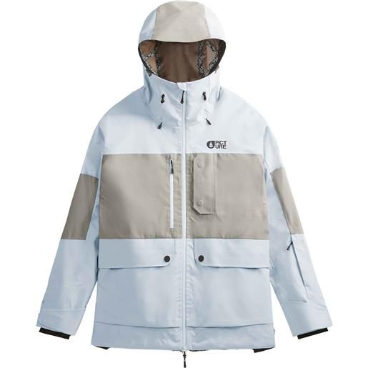 Picture Organic Clothing - giacca di protezione - queya 3l jkt ice melt per donne in pelle - taglia xs, s, m, xl - grigio