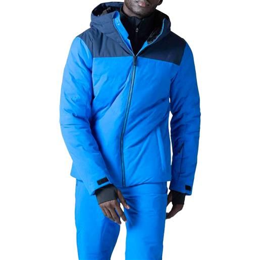 Rossignol - giacca da sci isolante - siz jkt lazuli blue per uomo in pelle - taglia m, l