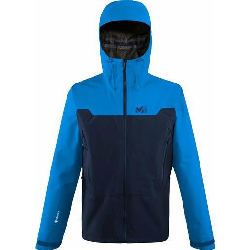 Millet - giacca da alpinismo - kamet light gtx jkt m saphir electric blue per uomo - taglia xs, xl, xxl