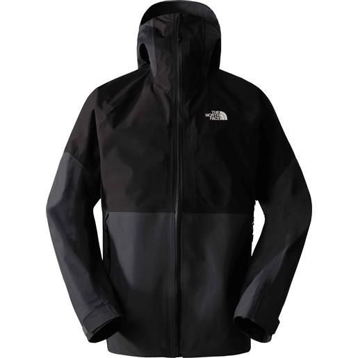 The North Face - giacca da scialpinismo - m jazzi gtx jacket asphalt grey/tnf black per uomo in pelle - taglia s, m - grigio