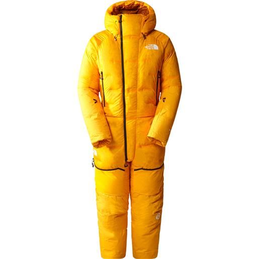 The North Face - tuta da alpinismo in piuma - m himalayan suit summit gold - taglia s, m, l - giallo