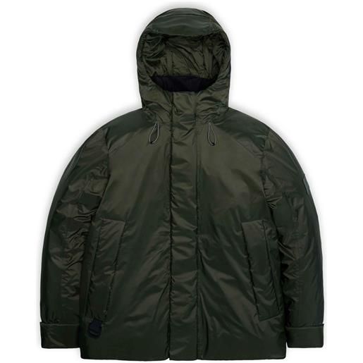 Rains - giacca impermeabile - vardo jacket green per uomo - taglia s, m, l, xl - kaki