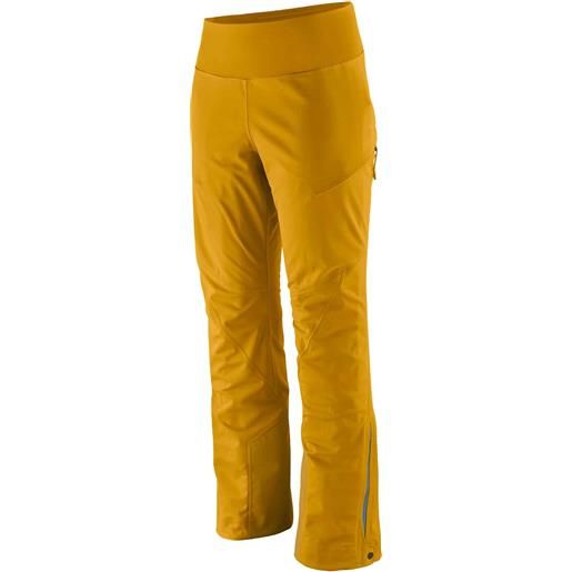 Patagonia - pantaloni da scialpinismo - w's upstride pants cosmic gold per donne in pelle - taglia xs, m, l - giallo