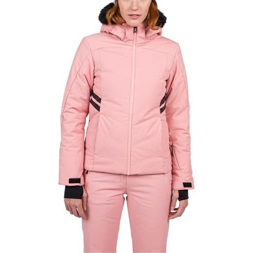 Rossignol - giacca da sci isolante - w ski jkt cooper pink per donne - taglia xs, s, m, l - rosa