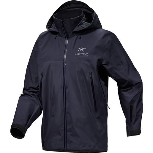Arc'Teryx - giacca protettiva versatile - beta ar jacket m black sapphire per uomo - taglia s, m, l, xl - blu navy