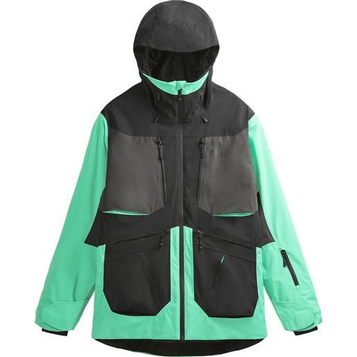 Picture Organic Clothing - giacca da sci - naikoon jkt spectra green-blac per uomo in pelle - taglia xs, m, xxl - verde
