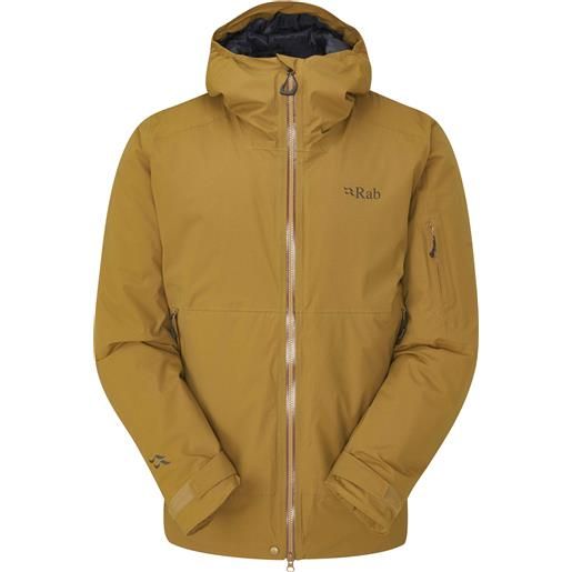 Rab - giacca tecnica in prima. Loft® - khroma transpose jacket footprint per uomo - taglia m, l - marrone