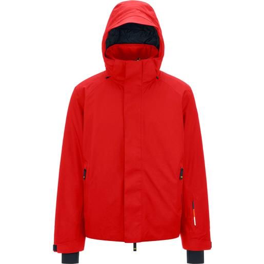 K-Way - giacca da sci in primaloft® - malamot red per uomo in pelle - taglia s, m, l, xl - rosso