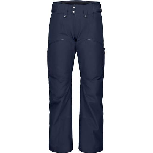 Norrona - pantaloni freeride impermeabili e traspiranti - tamok gore-tex pants m's indigo night per uomo - taglia s, m, l, xl - blu navy