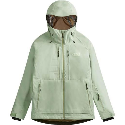 Picture Organic Clothing - giacca di protezione - aeron 3l jkt desert sage per donne in pelle - taglia xs, s, m - verde