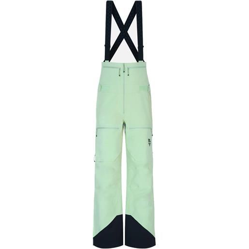 Blackcrows - salopette protettiva impermeabile e traspirante - w pantaloni ora xpore light green per donne - taglia s, m - verde