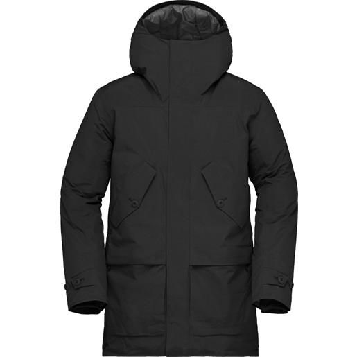 Norrona - parka in gore-tex e primaloft - oslo gore-tex insulated parka m's caviar per uomo - taglia s, m, l, xl - nero