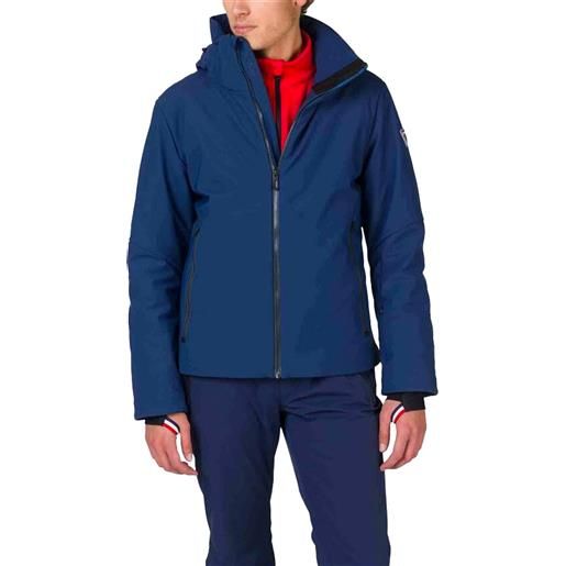 Rossignol - giacca da sci isolante - versatile jkt dark navy per uomo - taglia m, l, xl - blu navy