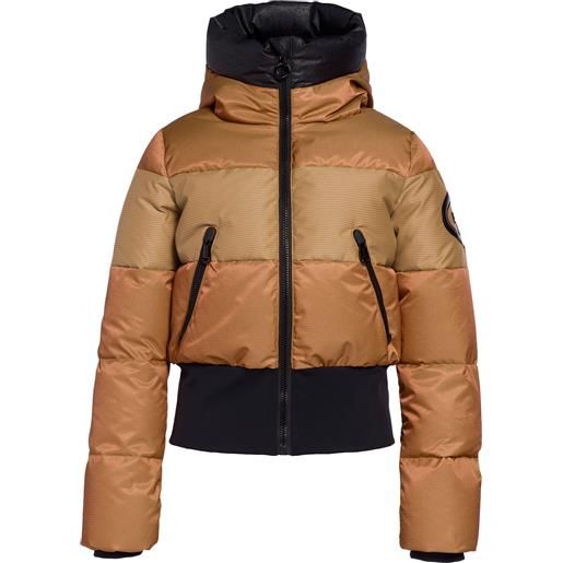 Goldbergh - piumino da sci - fever ski jacket mocha per donne - taglia 34 ho, 38 ho - marrone