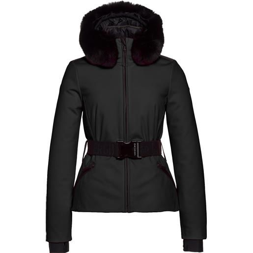 Goldbergh - giacca da sci softshell - hida faux border ski jacket black per donne - taglia 36 ho, 38 ho, 40 ho - nero