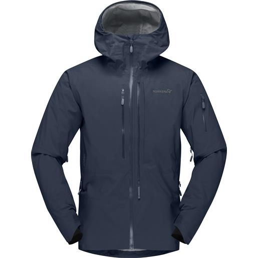 Norrona - giacca di protezione gore- tex® pro - lofoten gore-tex pro jacket m indigo night per uomo - taglia s, m, xl - blu navy