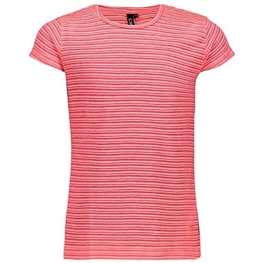 CMP t-shirt in cotone con fantasia a righe t-shirt, bambina, gloss, 116
