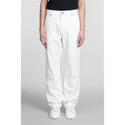 Balmain jeans in cotone bianco