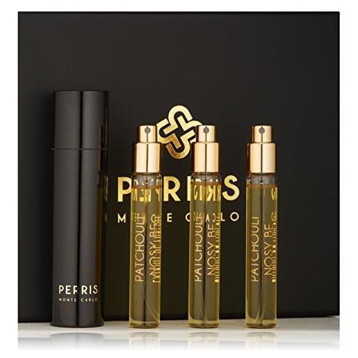 Perris Monte Carlo perfumes: patchouli nosy be extrait de parfum travel box 4x7,5 ml (30 ml)