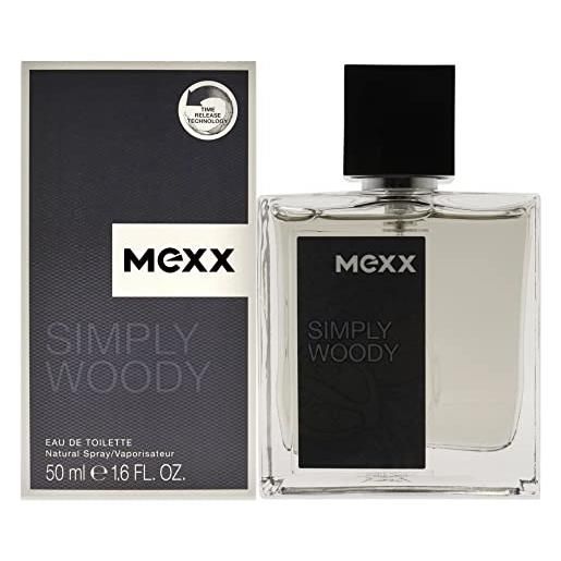 Mexx simply woody eau de toilette 50 ml spray