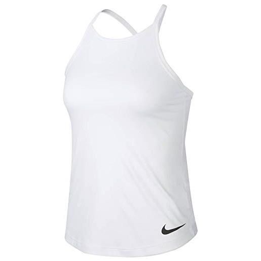 Nike - canotta da bambino elstka, taglia xs, colore: bianco/nero