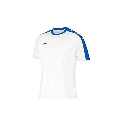 JAKO trikot striker ka, maglietta unisex, multicolore (bianco/royal), 128 (taglia produttore: m)