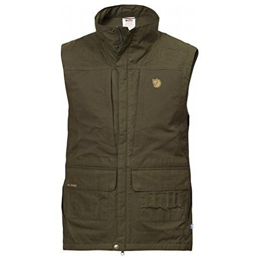 Fjallraven lappland hybrid vest m giacca sportiva, uomo, dark olive, xxxl