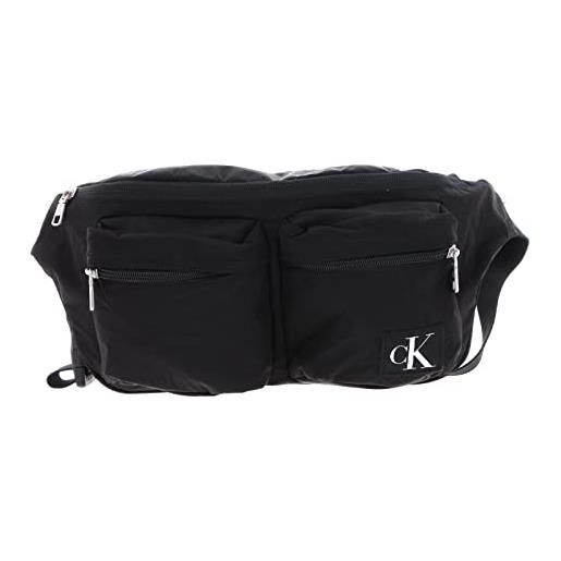 Calvin Klein ckj city nylon waistbag 44 black