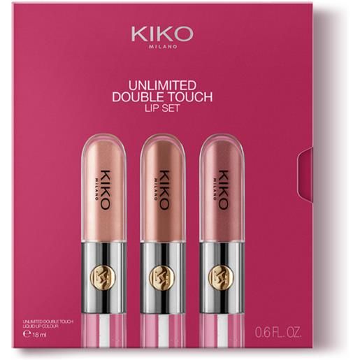 KIKO unlimited double touch lip set - nude attitude
