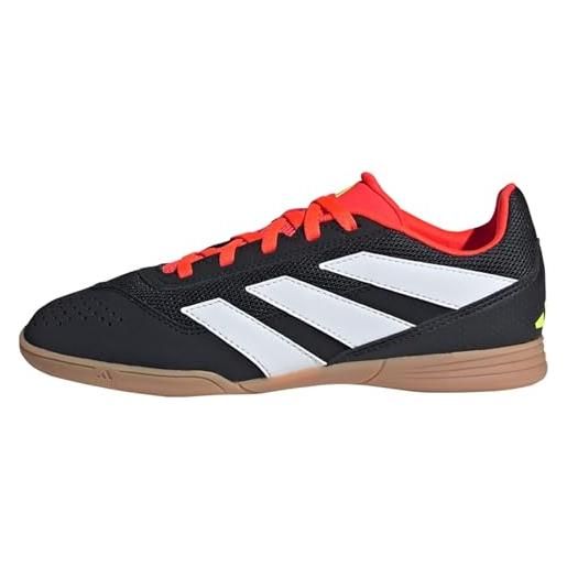 adidas predator. 4 in sala j, scarpe da ginnastica, core black/ftwr white/solar red