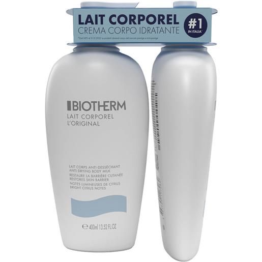 Biotherm lait corporel duo pack