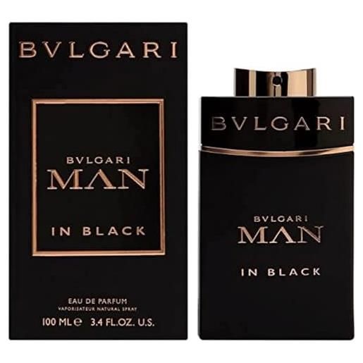 Bvlgari man in black eau de parfum, uomo, 100 ml