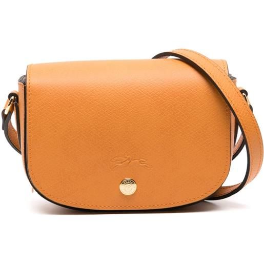 Longchamp borsa a tracolla épure mini - arancione